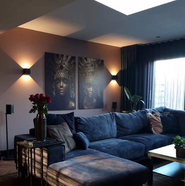 Luxe wandlicht met bewegingssensor