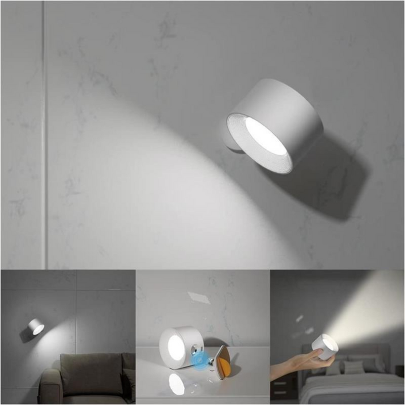 Flexilight™ | 360° Draaibare, draadloze oplaadbare wandlamp